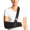 ArmoLine Deluxe Arm Sling Breathable Fabric for Black Broken Arm