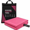 Microfiber Quick Dry Towel with Carry Bag – Ultra Absorbent