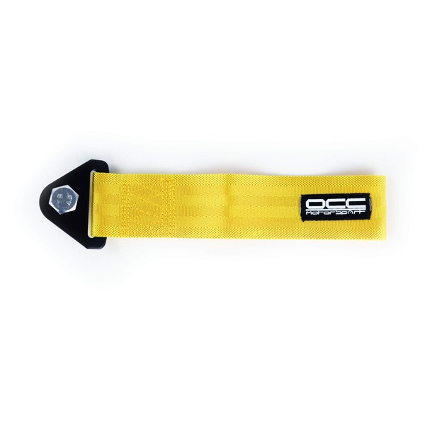 OCC MOTOR SPORT OCCRC014 YELLOW TOW STRAP, 250 x 50mm