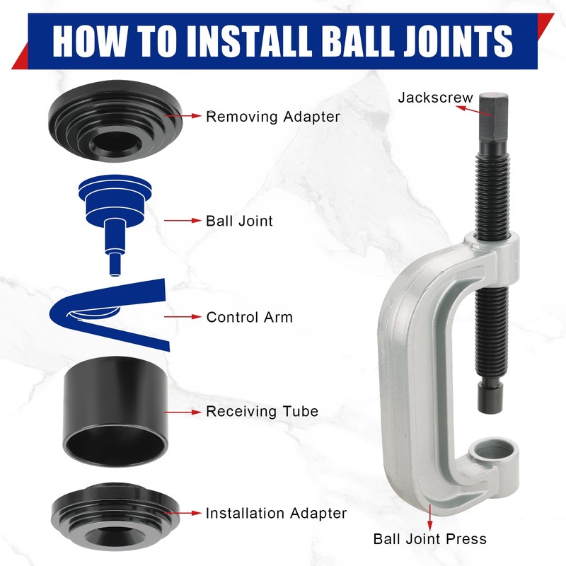 NYXOVA Ball Joint Removal Installation Tool, Heavy Duty Ball Joint