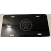 Black Panther Fist in 3D - Black with Black License