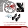 TIGERSGATE Black 21 inch 23 inch 26 inch Front Fender