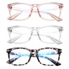 Hycredi Kids Blue Light Blocking Glasses，Anti Eyestrain & UV Protection,