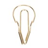 50Pcs Metal Pen Clips Multifunction Strong Clamping Force Electroplated Pen