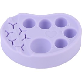 Paleta de Levantamiento de Pestañas Multifuncional de Silicona con Ranuras para Pinzas, Ideal para Tinte, Laminación de Cejas y Maquillaje