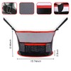 GLSOWEE Handbag Holder for Car, Auto Net Pocket Purse Holder