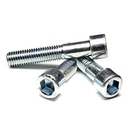 DIN 912 / ISO 4762 Professional cylinder with hexagon socket, part or full thread, grade 8.8, galvanised, hardened steel