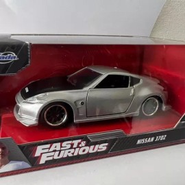Jada Nissan 370z Rápido Y Furioso Escala 1:32 Jada Gris