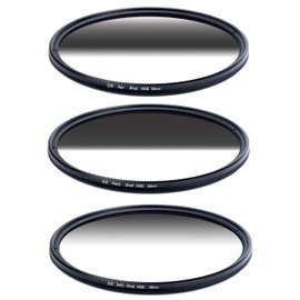 ICE 58mm Grad ND Set Reverse Hard Soft ND8 Filter Neutral Density ND 58 3 Stop Optical Glass