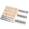Cam Fittings Set with Dowel Pre Inserted Nut for Cabinet