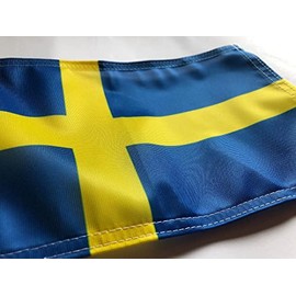 Swedish Flag 40 x 60 cm Premium Quality Boat Flag Motorcycle Flag Professional Quality