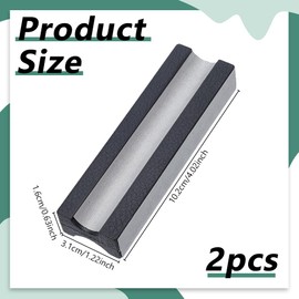 WEBEEDY 2 Pcs Pool Cue Tip Shaper Billiard Pool Stick Repair Tool Cue Tip Tool for Polishing Shaping Cleaning & Trimming, Essential Billiard Accessory for Enthusiasts Smooth Consistent Play