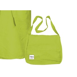 tex family Poddy Microfibre Technical Bathrobe, lime green