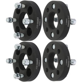 4x100 Wheel Adapters & Spacers for MR2 Spyder 2000-2005 for Aveo 2004-2011 AZHZ 4PCS 1 inches Black Wheel Spacer Kit