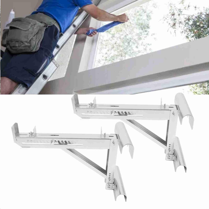 Moncer 2PCS Ladder Jack Kit, Adjustable Stabilizer Tripod Load Bearing