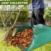 53 Gallon Leaf Collector, Large Yard Dustpan & Reusable Leaf