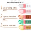 Gold Glitter Powder, Sparkling Neon Outfit Party Rave Festival Accessories