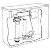 Keeney PP830-4 Plumb Pak Toilet Tank Repair Kit