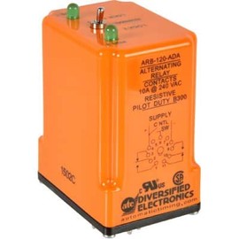 ATC ARB-120-ADA Duplexor Alternating Relay, 120 VAC or VAC/DC, DPDT