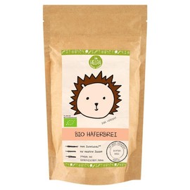 HELPA Organic Oatmeal Porridge 200 g - Ecological Food for Children - 100% Oatmeal - Made in the EU - Quick Meal for Babies - Ready in 3 Minutes