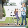 KINGRACK 3 Step Folding Ladder, 800lbs Capacity Step Stool with