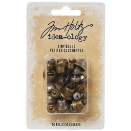 Tim Holtz - Advantus Tiny Bells IDEA-OLOG, Metal, None, One Size