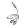 In-akustik Premium II 3.5 mm Jack Plug to 2x RCA