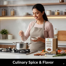 Herbs Botanica Cloves Whole Bulk Indonesian Premium Quality, Non-GMO, Gluten-Free Perfect for Cooking, Baking & Herbal Teas Aromatic & Fresh Spice in 2 oz Resealable Pack