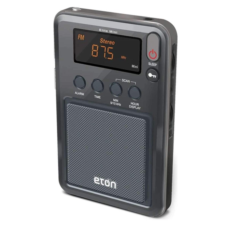 Eton - Elite Mini Compact AM/FM/Shortwave Radio, Internal AM Antenna