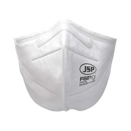 JSP JSP Safety Disposable Vertical Fold Flatmask FFP2 (F621) Pack of 2 Retail Ready