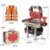 Jovow Kids Tool Bench with Realistic Tools and Electric Drill,