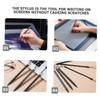 TEHAUX 4pcs Touchscreen Stylus Pen with Spring Lanyard for Secure