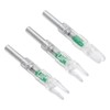 3PCS Archery Lighted Nocks Plastic Automatic with Switch 6.2mm Inner