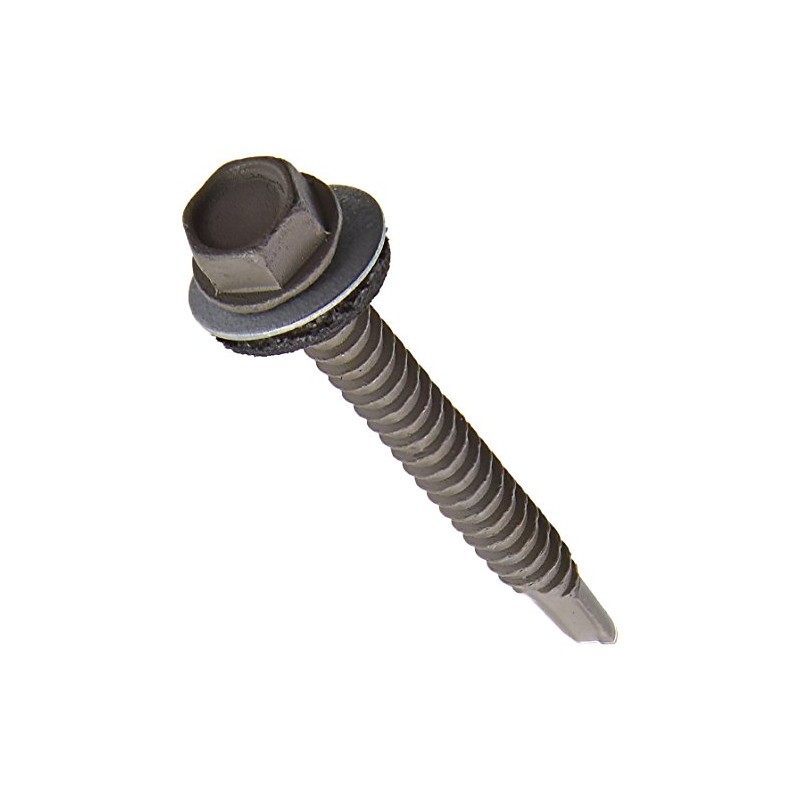 ITW Brands 50Pk #12X2" Roof Screw 21416 Self Drilling Screws