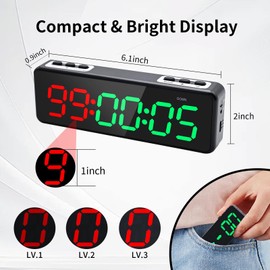 F-Winner LED Electronic Scoreboard with Power Supply,Score Keeper with Timer Clock,Portable Digital Scoreboard with Remote for Corn Hole,Board Game,Indoor & Outdoor Game