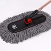 RIDE KINGS Car Duster Grey Set,Microfiber Multipurpose Duster,Interior & Exterior