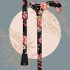 Midnight Floral Designer Walking Sticks for Men and Women –
