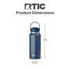 RTIC 32oz Outback Water Bottle, Ceramic Lined, Insulated, Stainless Steel,
