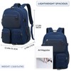 Lohol Water Resistant Daypack with Mulitiple Pockets for School Travel