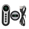 Smart Abdominal Muscle Trainer TENS PU Leather Slimming Belt Rechargeable