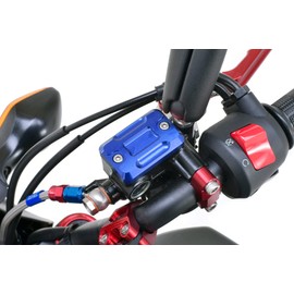 BIKERS BK-C0125-BLU Master Cylinder Cap PCX160 PCX150 PCX CBR250RR ADV150 GROM CB250R CB125R machined aluminum blue