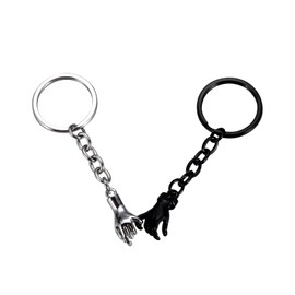 1 Year Anniversary Giifts for Boyfriend Girlfriend, One Year Paper Anniversary Giifts, Pinky Promise Keychain, Matching Couple Gifts, 1 Year Anniversary Giift for Him Her, 1 Year Boyfriend Anniversary