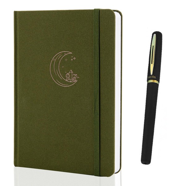 A5 Bullet Dotted Journal, Thick Notebook 160 gsm Dotted Journal,Dot