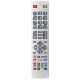 121AV - Replacement Remote Control for SHW/RMC/0115 Sharp Aquos UHD 4K DVB-T TV LC-40UG7252K LC-40UI7352E LC-43CFG6002E LC-49CFG6001K LC-50UI7422E LC-40UI7552K LC-40UI7552K 3CFG60 01K LC-43F5