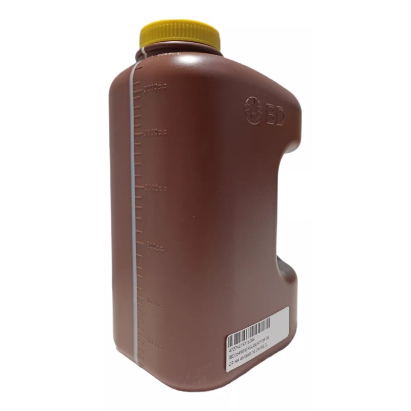 BD 2 Vasos Recolector De Orina 24 Horas. Bd