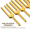 sourcing map Tuning Fork Set 9 Pcs Tuning Forks Aluminium