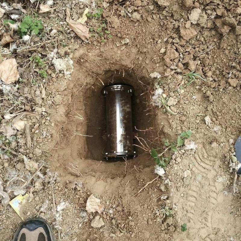 MAYAGU 19.6" Stainless Steel Time Capsule Waterproof Container/Storage Future Gift