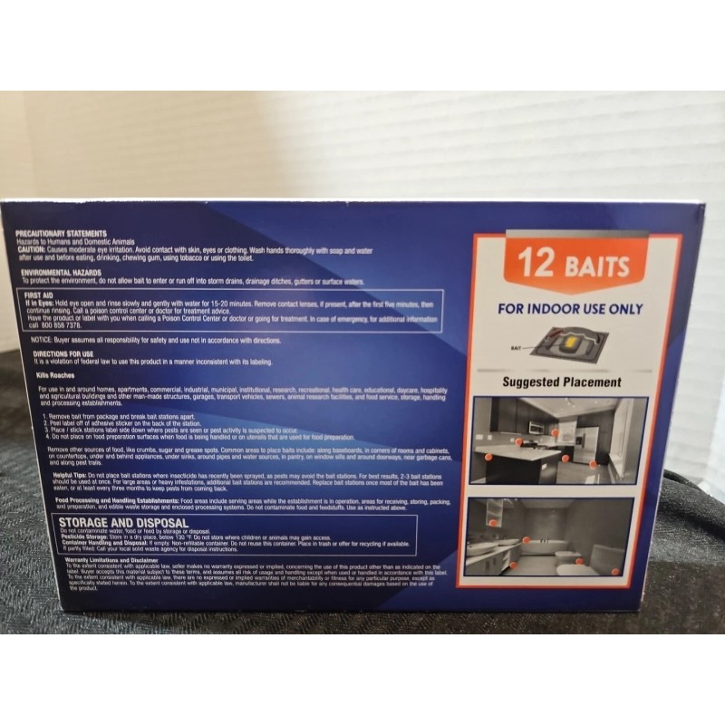 Pic Homeplus Pic Roach Control System Value Packs 2 Boxes