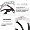 Yongness Bicycle Disc Brake Discs, Pack of 2 with 12