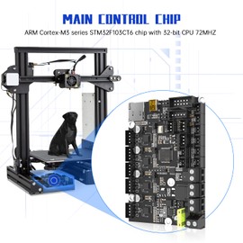 Bigtreetech SKR Mini E3 V2.0 V1.2 Control Board, 32 Bit with TMC2209 UART Driver Upgrade, SKR Mini E3 V1.2 for Ender 3/CR10 3D Printer